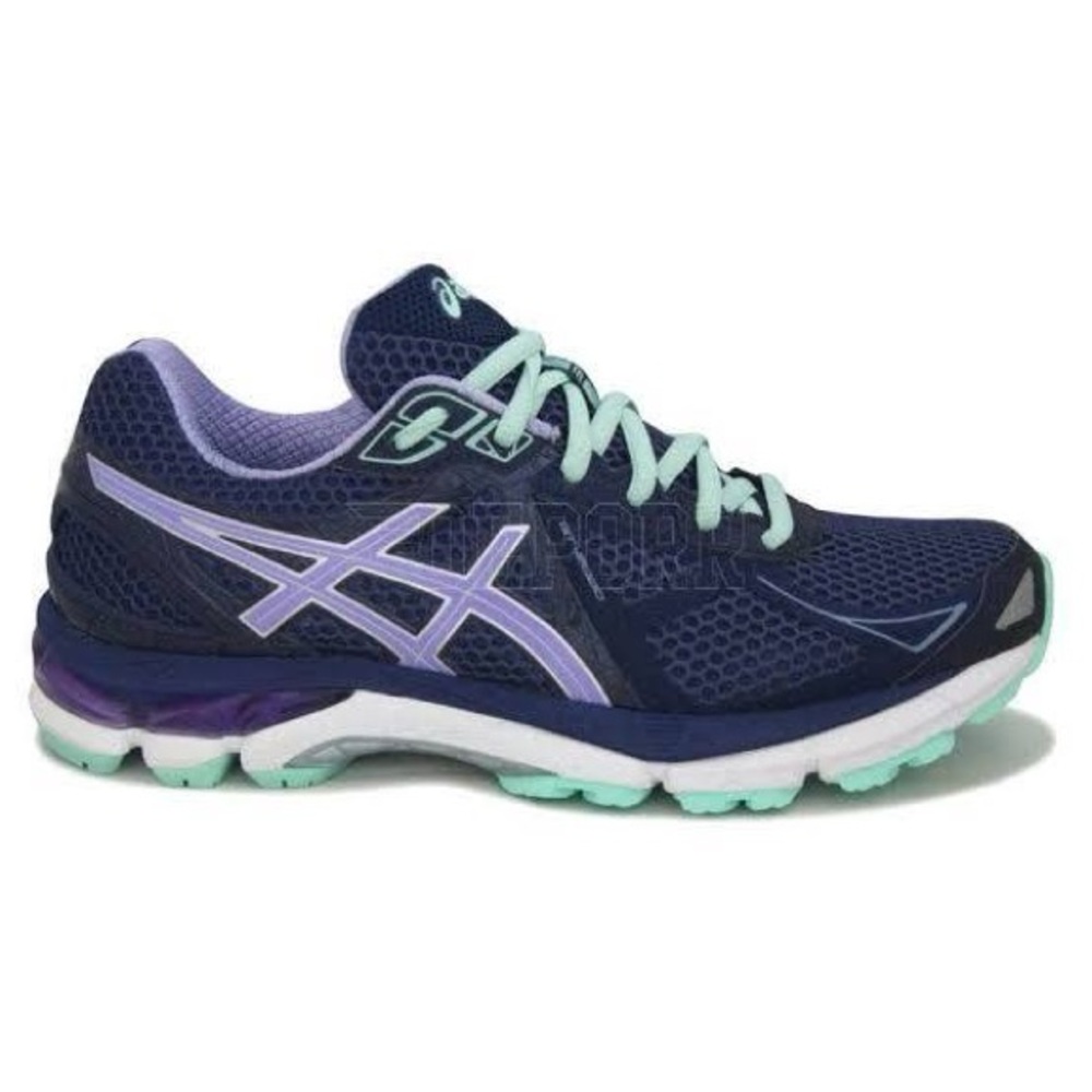ASICS Women's GT2000 3 Athletic RunningShoes - Navy and Mint-8